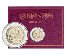 2 euro FDC - Vaticano 2021 - Dante Alighieri