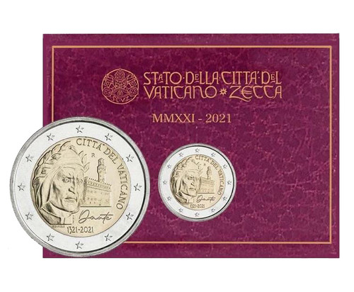 Euro fdc vaticano 2021 - euro,