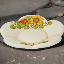 Thun PIATTO SVUOTATASCHE Centrotavola Portapane Country GIRASOLE