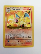 Pokemon charizard holo eng