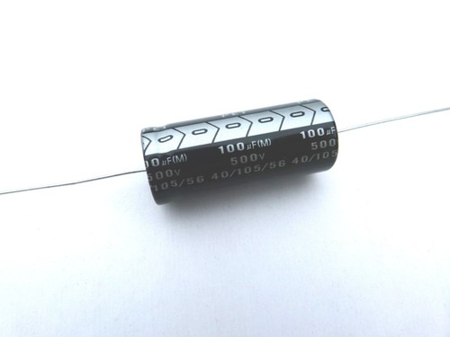 100uf 500v 105c assiale - 100uf,