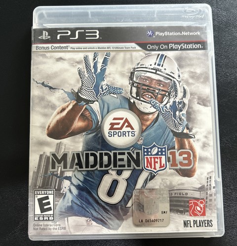 Madden nfl ps3 - 13,
