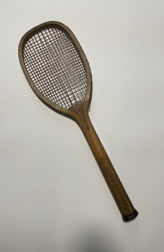 Antica racchetta tennis - antica, da