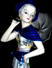 ANTICA STATUETTA PORCELLANA