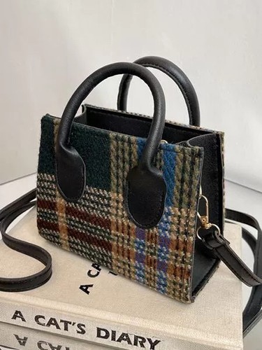 Borsa pochette donna manici