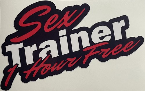 Sticker sex trainer hour - sticker,