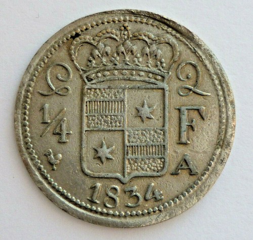 Moneta 4 franco - 1/4,