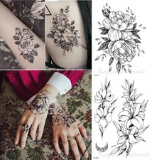 Tatuaggio temporaneo schizzi