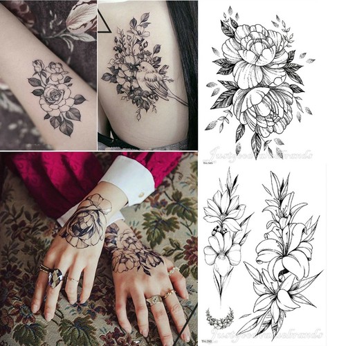 Tatuaggio temporaneo schizzi