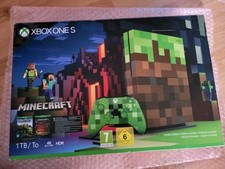 Console XBOX ONE S Limited MINECRAFT 1TB con scatola originale e controller 