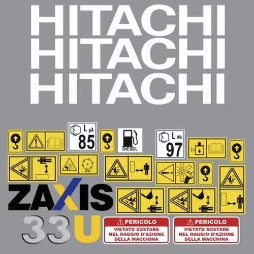 Hitachi 3 decalcomanie - 33, u