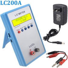 LC200A Misuratore di induttanza e capacità LCD Misuratore di prova digitale a ponte