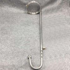 Collare in acciaio inox manette collar harness ball plug girocollo in metallo schiavo BDSM DE