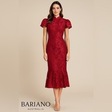 Abito Bariano Australia rosso