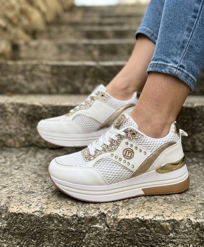 Sneakers donna bianche - sneakers,