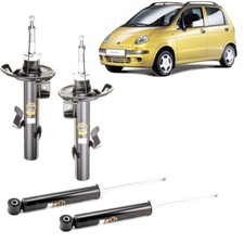KIT 4 AMMORTIZZATORI COMPLETO PER DAEWOO MATIZ 0.8 1.0 FINO AL 03/2005
