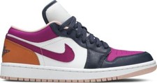 Air Jordan 1 Low SE Women's Sneakers Purple/Magenta, DJ4342-400