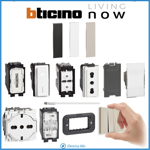 Bticino living now nero sabbia - living,