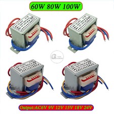 Trasformatore da 60W a 100W trasformatore trasformatore di rete AC 220V 380V uscita singola/doppia