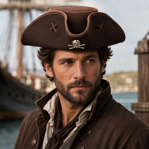 Cappello pirata tricorno
