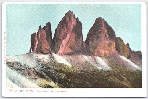 Tre cime lavaredo - di, valle