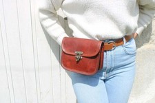 Marsupio vintage in pelle