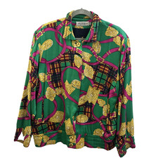 Giacca vintage seta Paisley