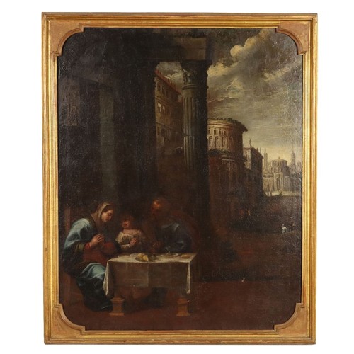 Quadro antico dipinto con - quadro,