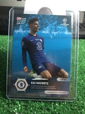KAI HAVERTZ TOPPS NOW /99 WINNING GOL TO CLAIM UCL CHAMPIONS LEAGUE TROPHY