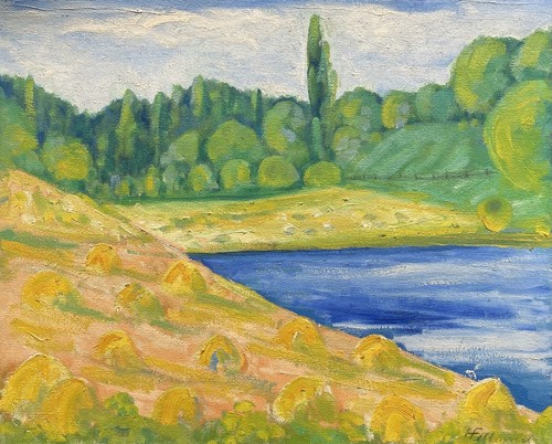 Hermann feltendal paesaggio - hermann,
