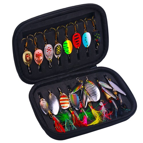 Lotto pezzi esca spinner - pezzi,