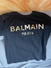 Balmain t-shirt nera Taglia S