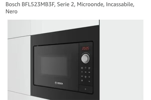 Microonde incasso - da,