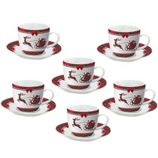 Set 6 tazzine da caffè con