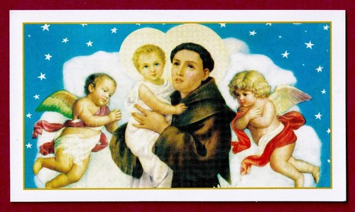 Santino holy card image - card,