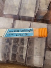 FRESATRICE PUNTE PER CNC 1 FLAUTO MILLING CUTTER PLEXI LEGNO PLASTICA DIAM. 2 H1