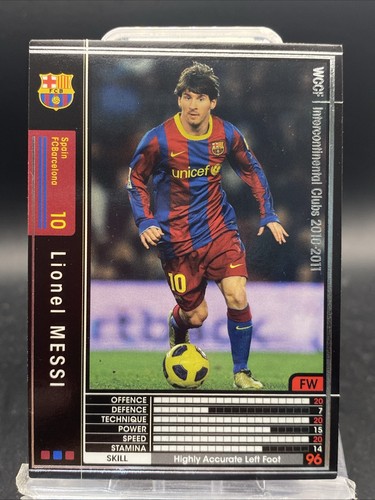 Lionel messi panini wccf - messi,