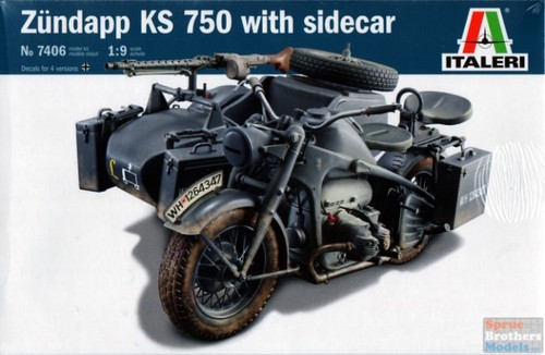 Ita7406 italeri zundapp ks - italeri,
