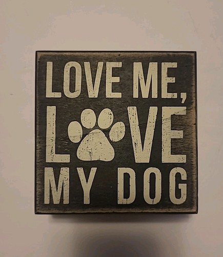 Insegna scatola legno love - insegna,