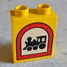 LEGO DUPLO MATTONE GIALLO
