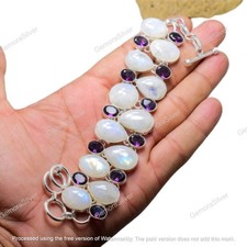 Bracciale catena pietre di