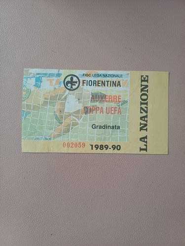 Biglietto calcio fiorentina - calcio,