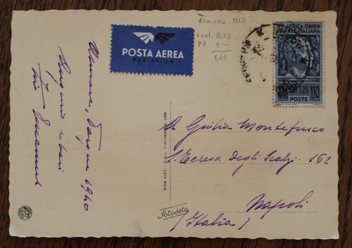 1940 eritrea cartooina - eritrea,