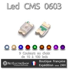Leds CMS SMD 0603 - Choix 9