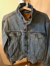 LEVI'S STRAUSS & CO. giacca giacchetto jacket jeans taglia size L unisex used