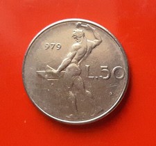 50 LIRE 1979 ERRORE -SENZA L'1