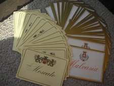 VINTAGE LOTTO ETICHETTE VINO -
