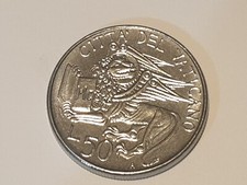 CITTA' DEL VATICANO 50 Lire Giovanni Paolo II 1985 Q. FDC