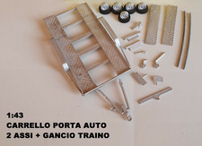 1/43 Carrello portauto Trailer
