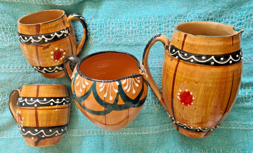 Set ceramica vintage troyan - set,